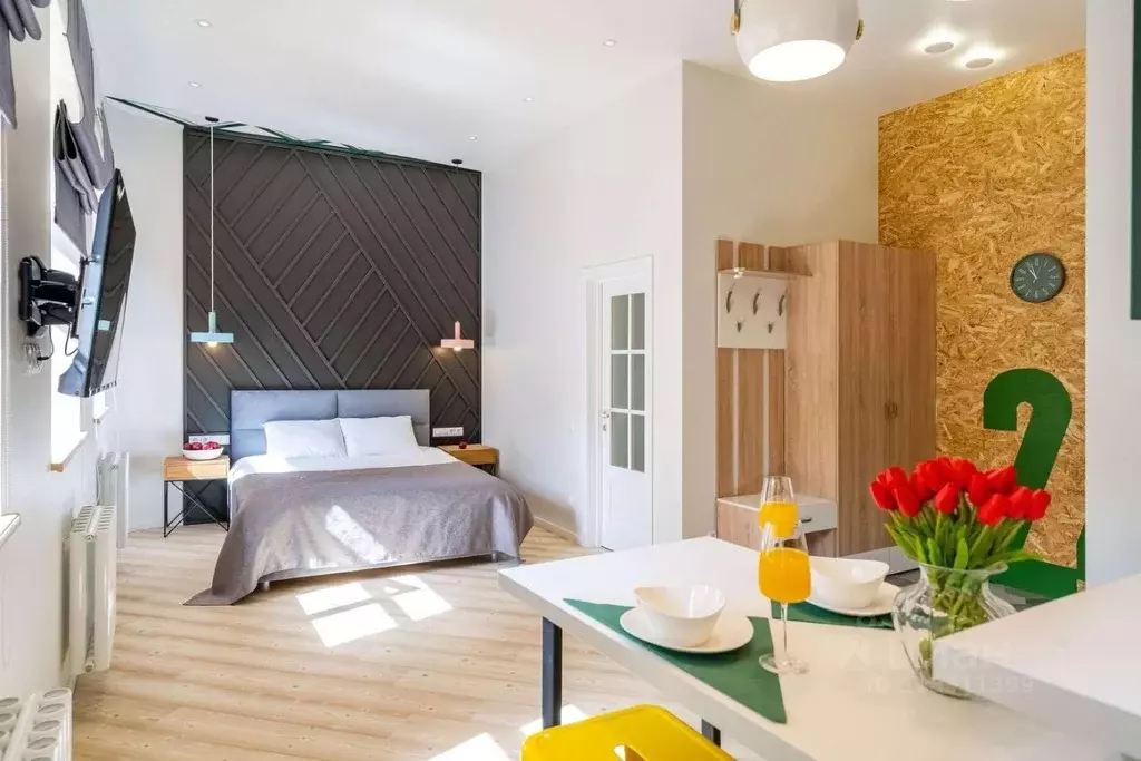 1-к кв. Санкт-Петербург Английский просп., 24 (37.0 м) - Фото 0