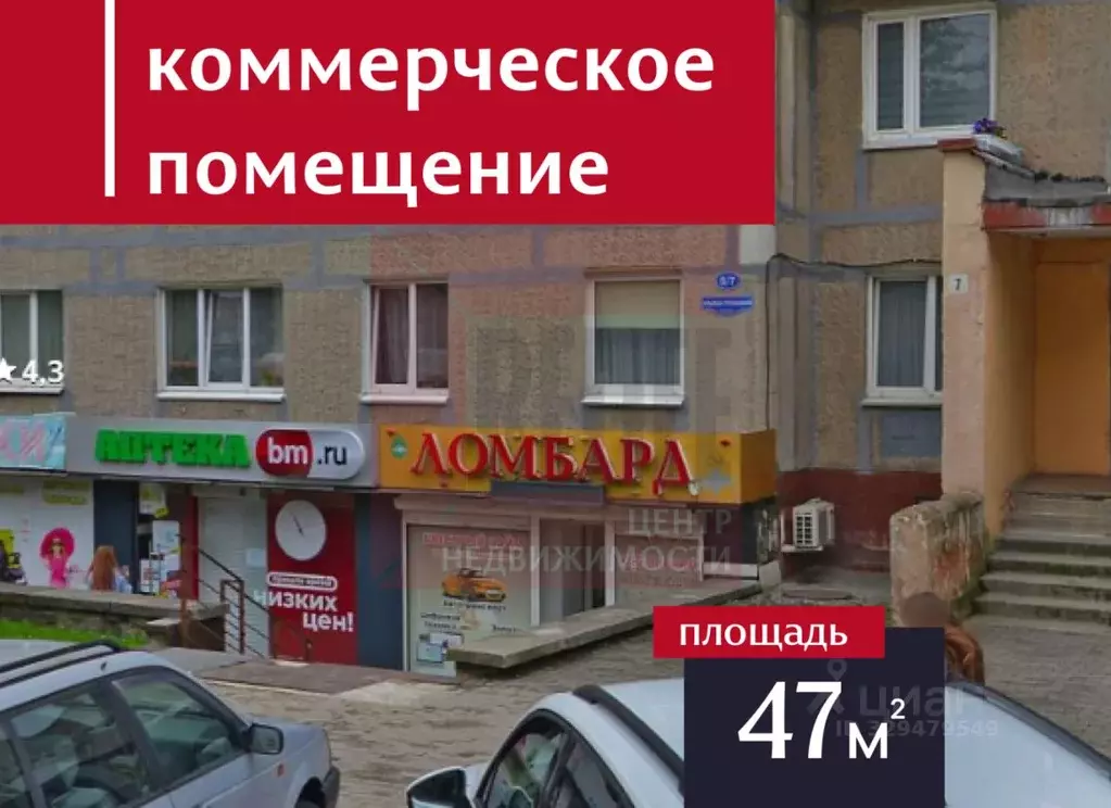 Помещение свободного назначения в Калининградская область, Калининград ... - Фото 1