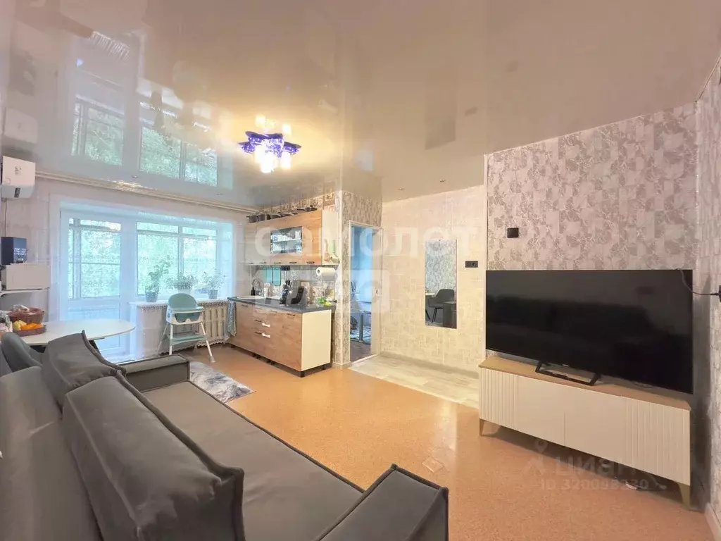 2-к кв. Кемеровская область, Ленинск-Кузнецкий просп. Кирова, 77 (43.3 ... - Фото 1