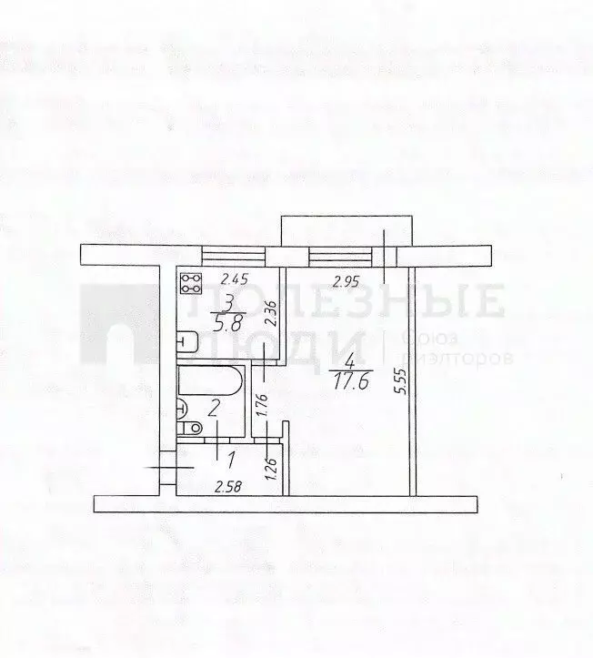 1-к кв. Новгородская область, Великий Новгород Район Торговая сторона, ... - Фото 2