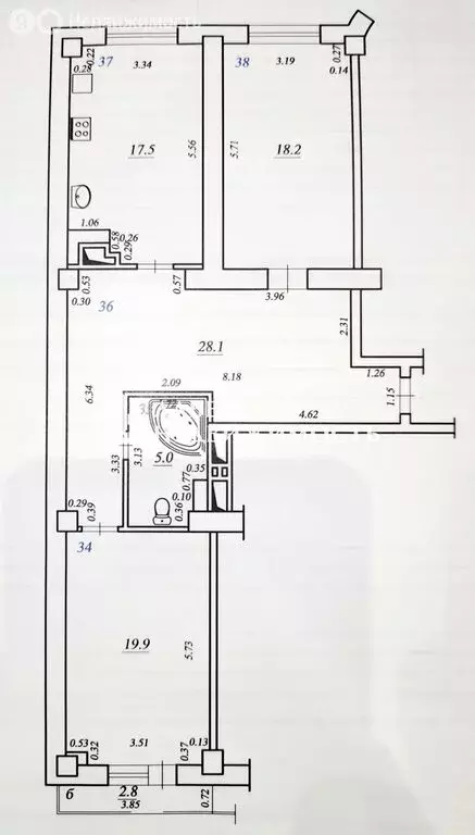 2-комнатная квартира: Самара, Солнечная улица, 53 (88.7 м) - Фото 1