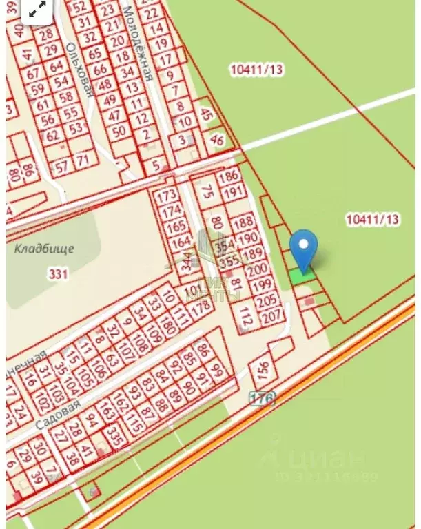 Участок в Бурятия, Прибайкальский район, с. Горячинск ул. Ясная (6.0 ... - Фото 1