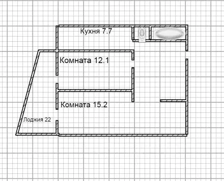 2-к кв. Ярославская область, Ростов 1-й мкр, 22 (47.4 м) - Фото 1