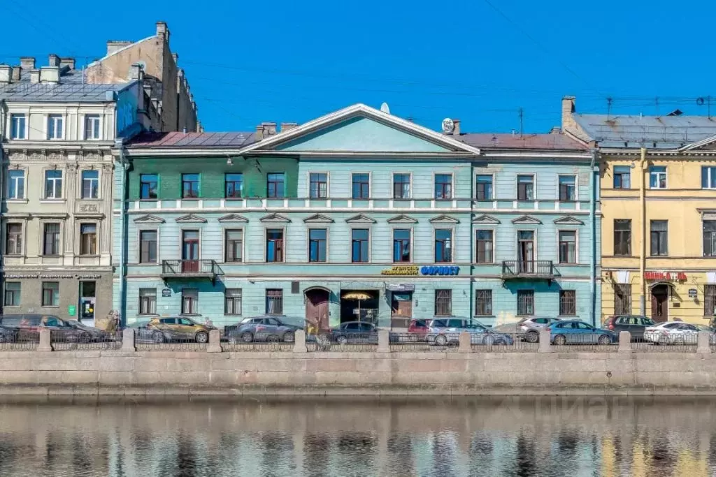1-к кв. Санкт-Петербург наб. Реки Фонтанки, 101 (10.0 м) - Фото 1