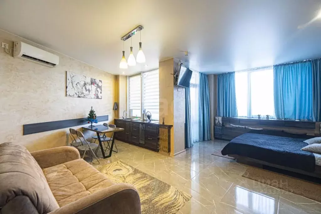 Студия Севастополь ул. Парковая, 7 (35.6 м) - Фото 1