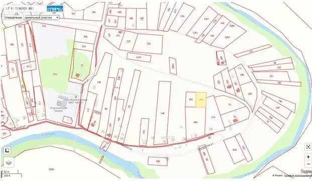 Участок в село Платоново, Гринёвская улица, 17 (15 м) - Фото 1