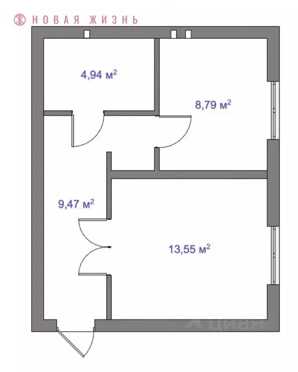 1-к кв. Самарская область, Самара Чапаевская ул., 120 (38.0 м) - Фото 1