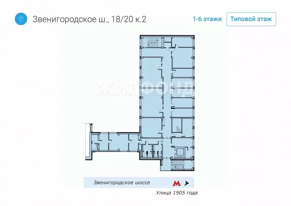 Склад в Москва Звенигородское ш., 18/20к3 (3900 м) - Фото 1