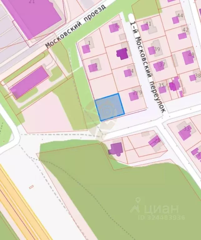 Участок в Белгородская область, Старый Оскол пер. 2-й Московский, 35 ... - Фото 2