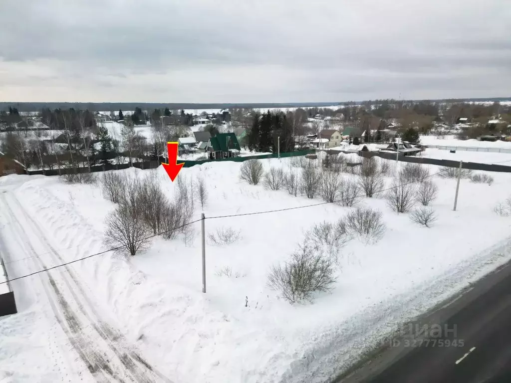 Участок в Московская область, Чехов муниципальный округ, д. Алферово  ... - Фото 1