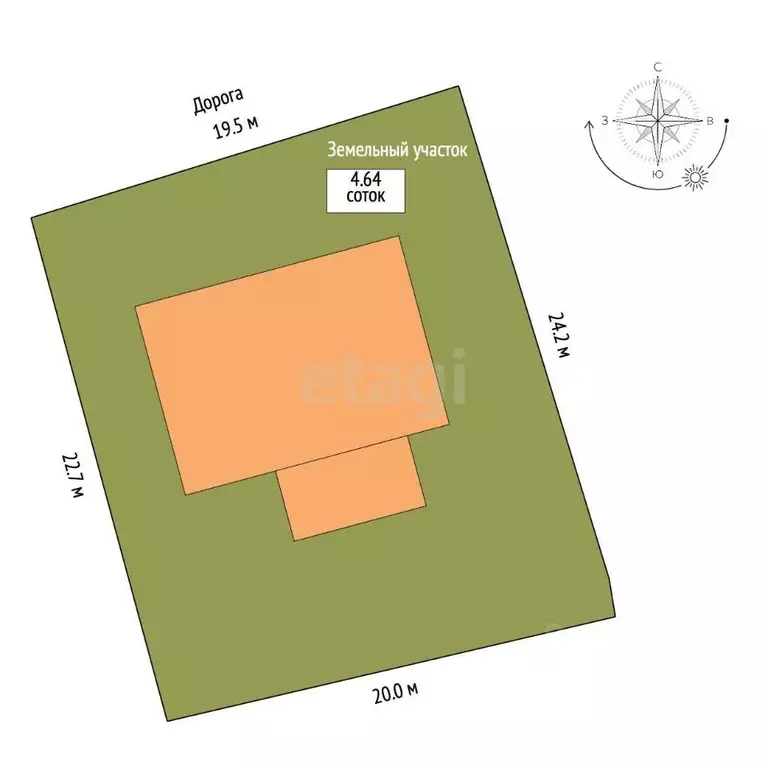 Дом в Томская область, Томск Геолог-2 садовое товарищество,  (102 м) - Фото 2