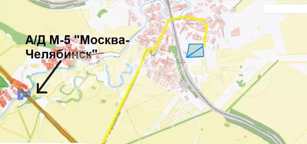 Участок 5,9 га (СНТ, ДНП) - Фото 0