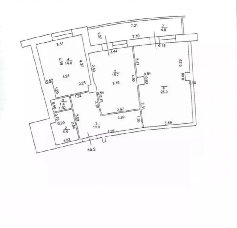 2-к кв. Татарстан, Казань Чистопольская ул., 38 (71.4 м) - Фото 0