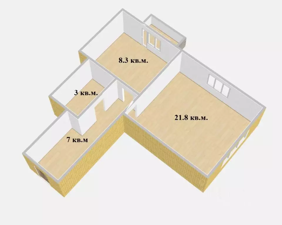 1-к кв. Крым, Симферополь ул. Балаклавская, 103 (40.1 м) - Фото 0