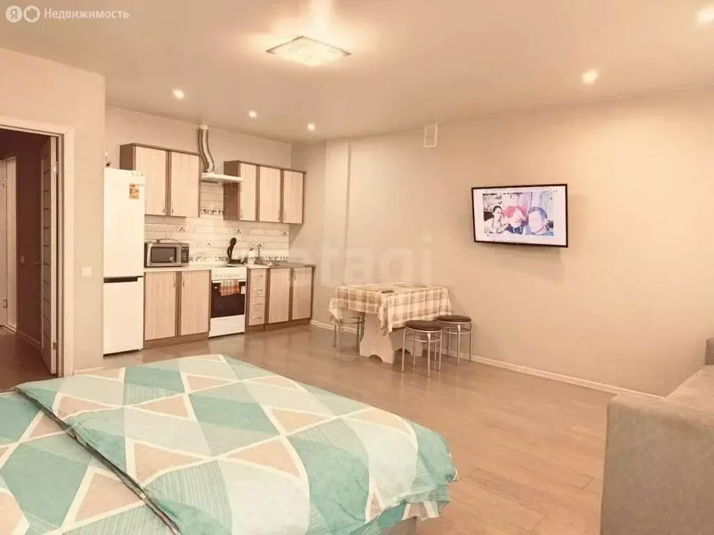 Квартира-студия: Чита, улица Костюшко-Григоровича, 44 (44.3 м) - Фото 1