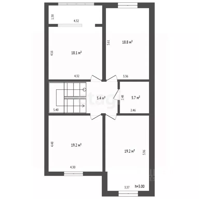 Офис в Ямало-Ненецкий АО, Новый Уренгой Строителей мкр, 6к3 (92 м) - Фото 1