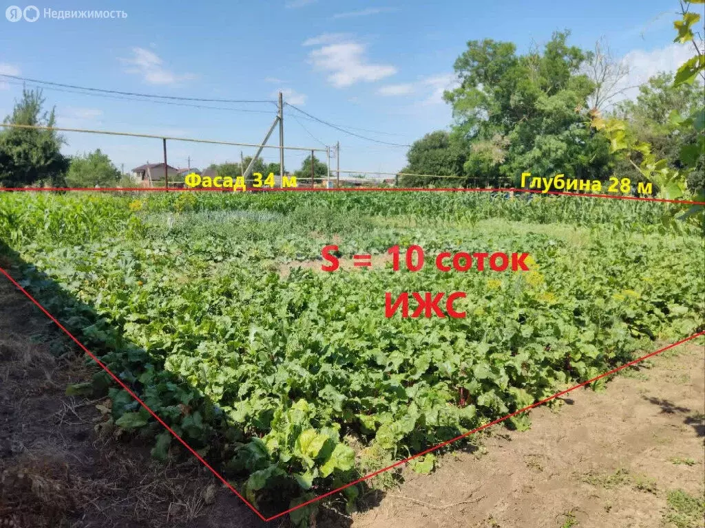 Участок в Кучугуры, Южная улица (10 м) - Фото 1