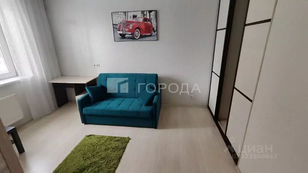 1-к кв. Новосибирская область, Новосибирск ул. Михаила Кулагина, 35 ... - Фото 2