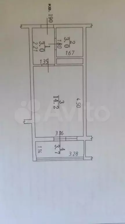 Квартира-студия, 25 м, 2/14 эт. - Фото 0