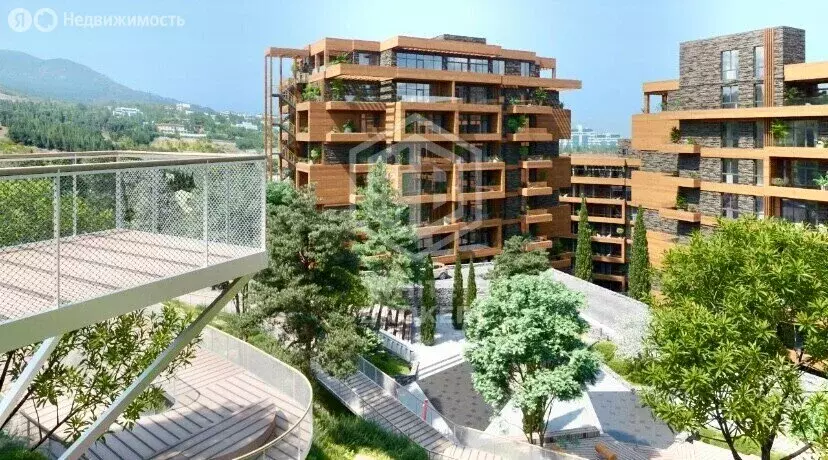1-комнатная квартира: Гурзуф, улица Геологов, 7к4 (40 м) - Фото 1