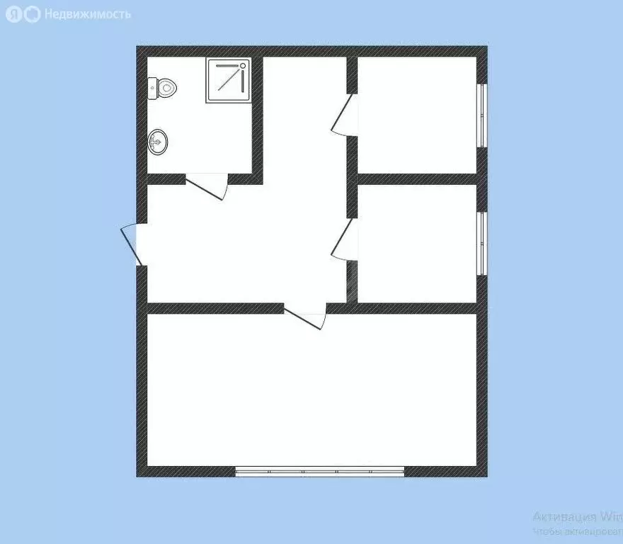 2-комнатная квартира: Сочи, Кирпичная улица, 24к1 (61 м) - Фото 0