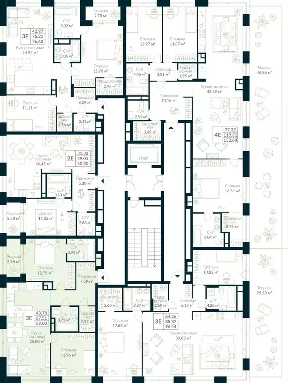 2-к кв. Башкортостан, Уфа Глумилино жилрайон, Урман Сити жилой ... - Фото 2