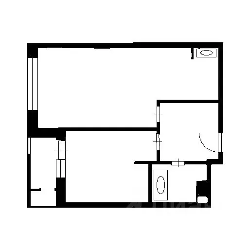 1-к кв. Москва проезд Серебрякова, 11к1 (53.0 м) - Фото 2