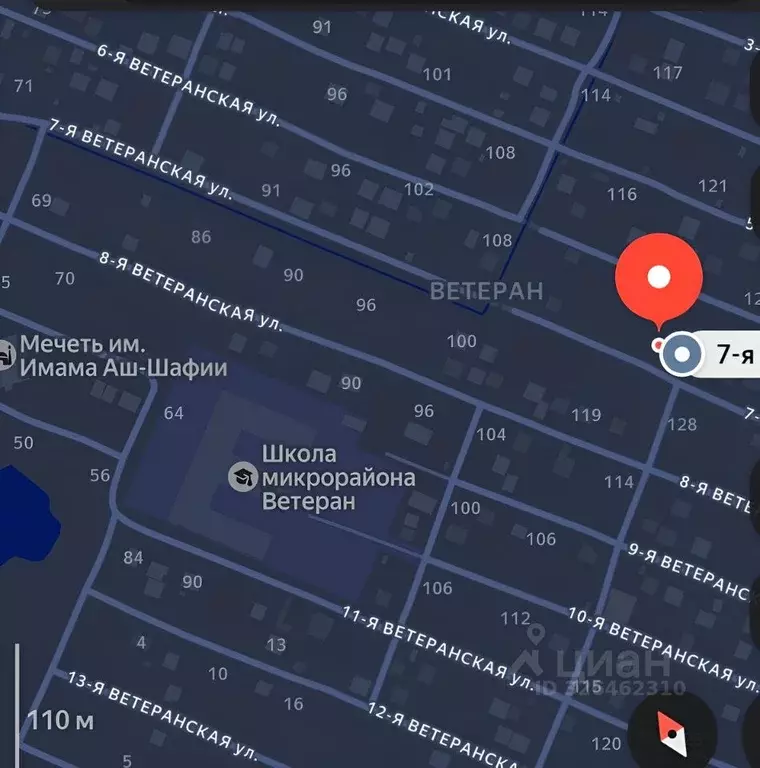 Участок в Дагестан, Махачкала ул. 7-я Ветеранская, 121 (5.0 сот.) - Фото 1
