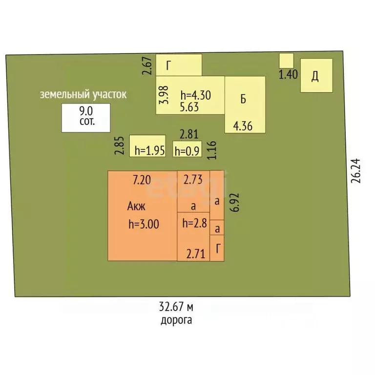 Дом в Крым, Раздольненский район, с. Ботаническое ул. Мира, 6 (80 м) - Фото 2