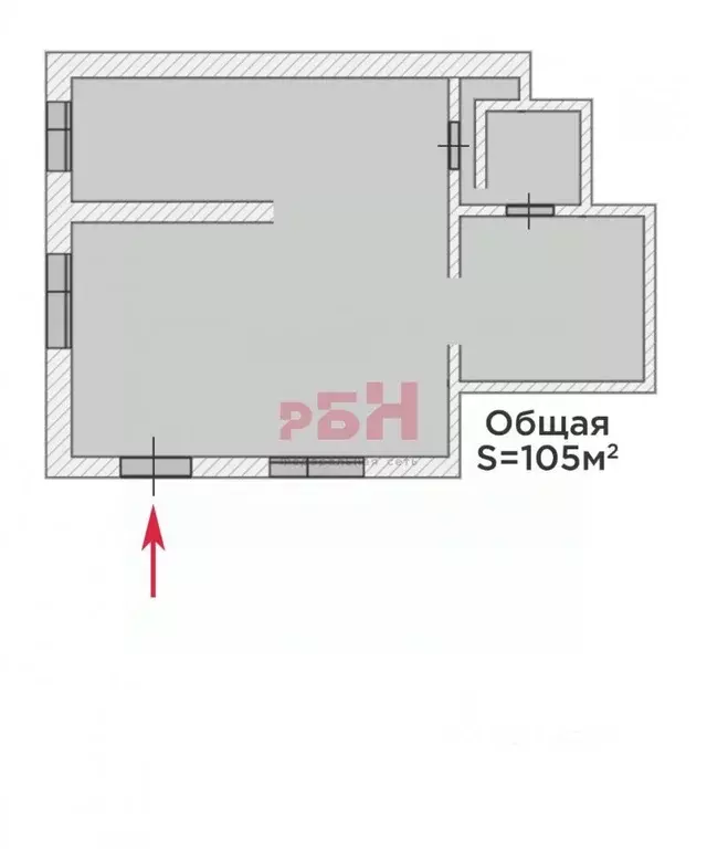 Помещение свободного назначения в Тюменская область, Тюмень ул. ... - Фото 1