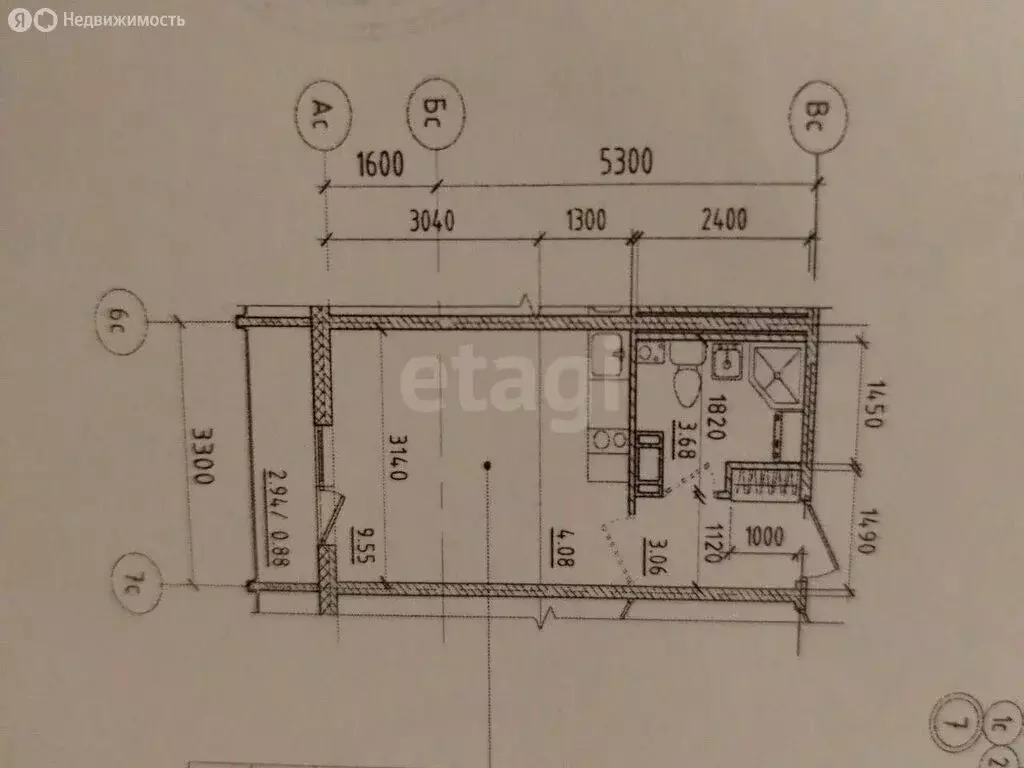 Квартира-студия: Мурино, Графская улица, 6к4 (21.8 м) - Фото 0