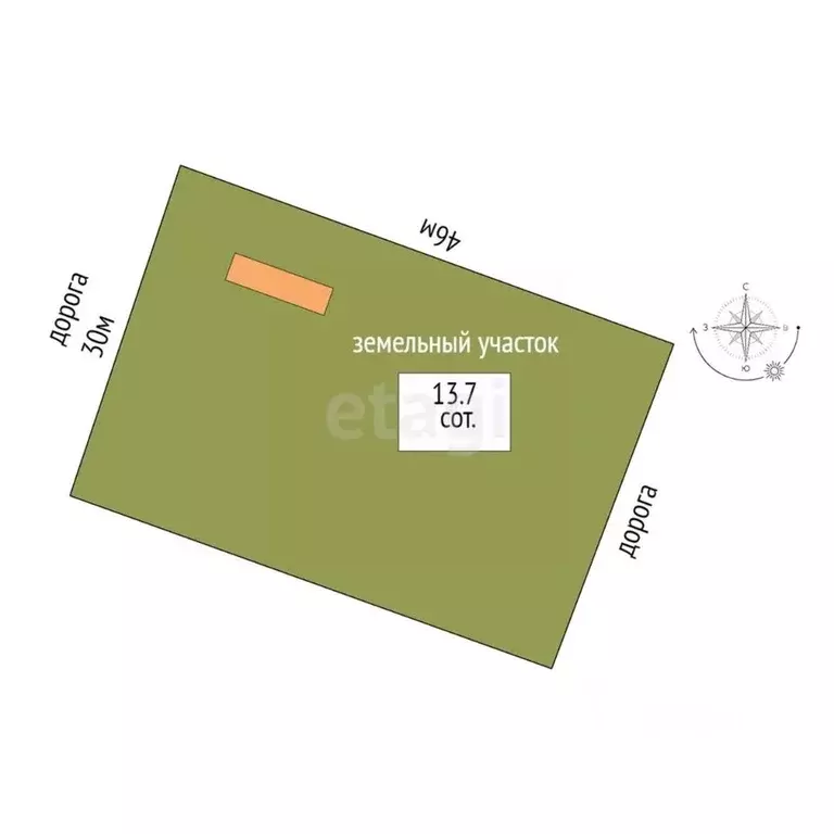 Участок в Башкортостан, Ишимбайский район, с. Петровское Полевая ул. ... - Фото 2