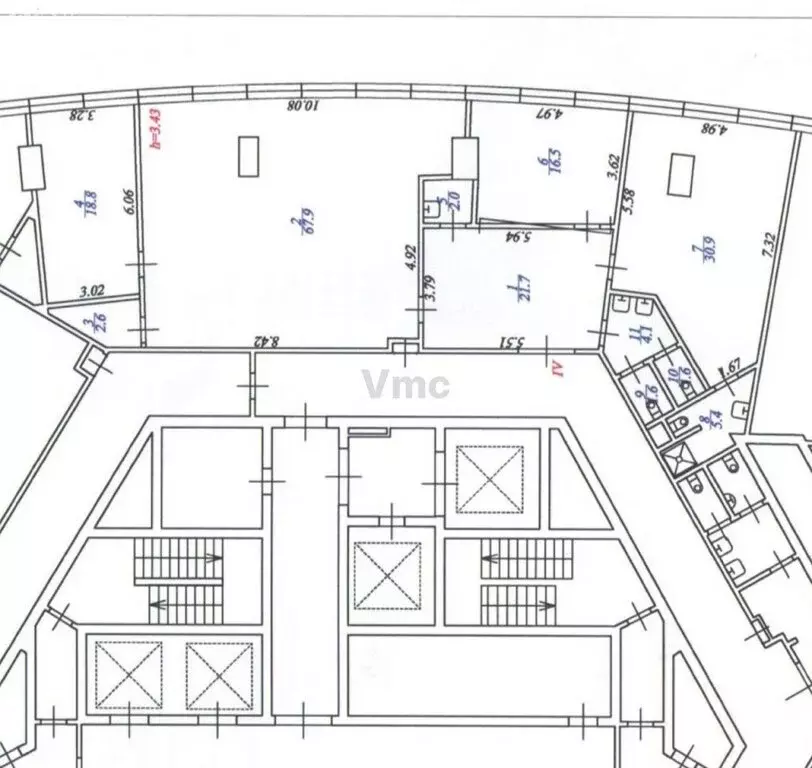 Офис (200.2 м) - Фото 2