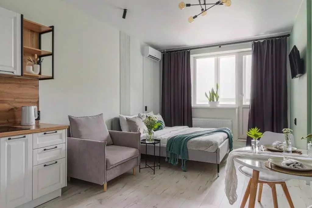 1-к кв. Воронежская область, Воронеж ул. Ломоносова, 84 (31.0 м) - Фото 2