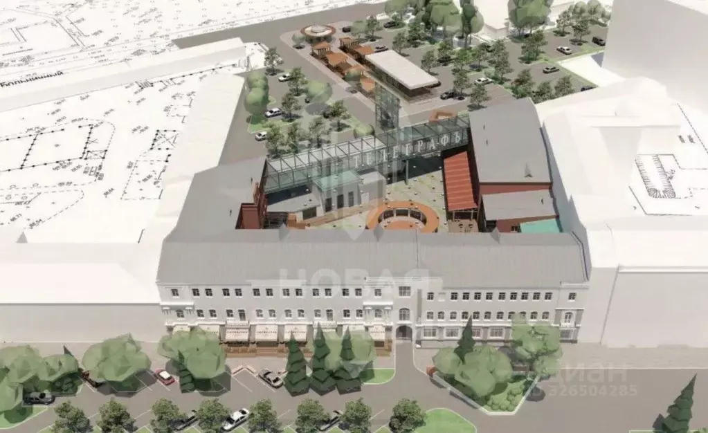 Помещение свободного назначения в Омская область, Омск ул. Гагарина, ... - Фото 1