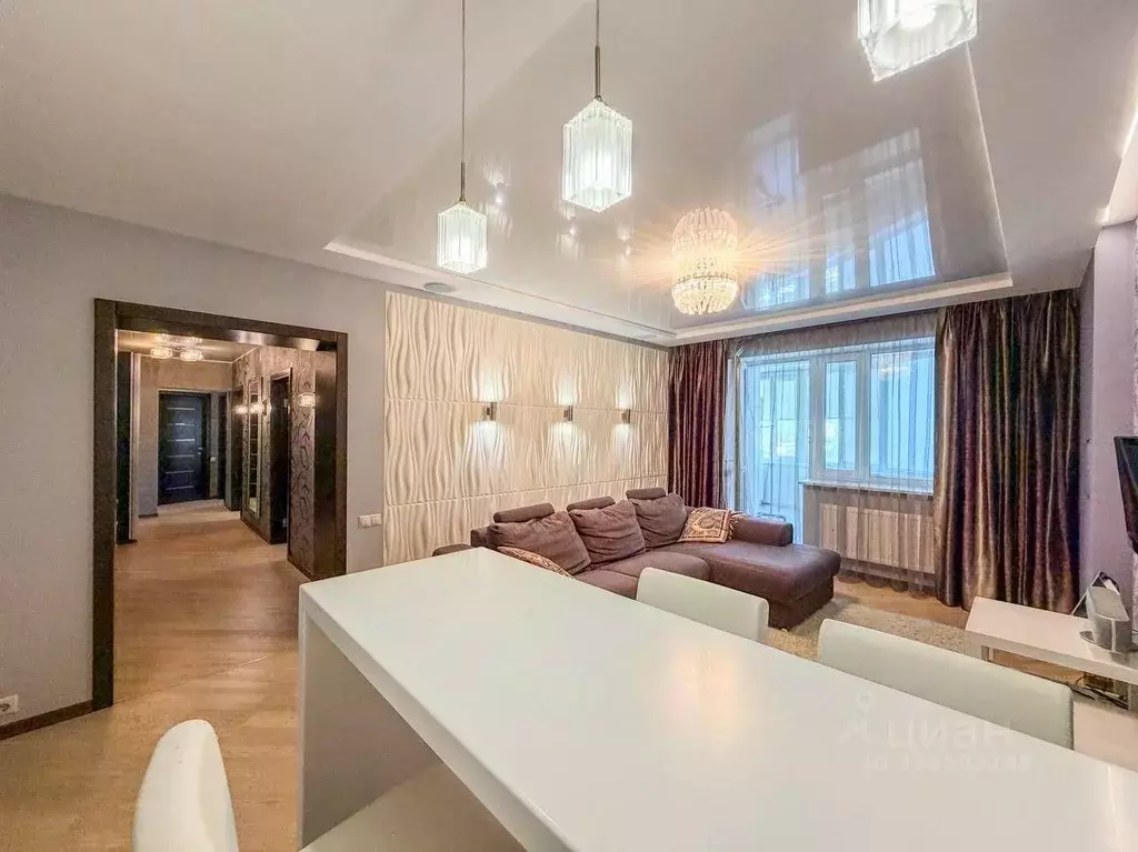 3-к кв. Московская область, Ступино ул. Фрунзе, 5к3 (85.6 м) - Фото 2
