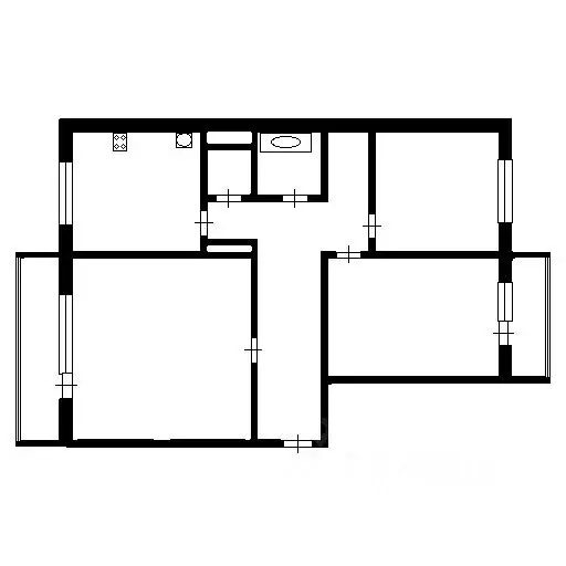 3-к кв. Свердловская область, Нижний Тагил Уральский просп., 58 (74.0 ... - Фото 1