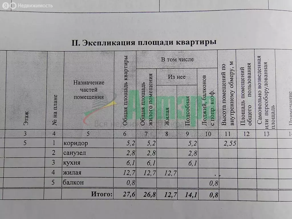1-комнатная квартира: Чита, улица Энтузиастов, 92 (26.8 м) - Фото 1