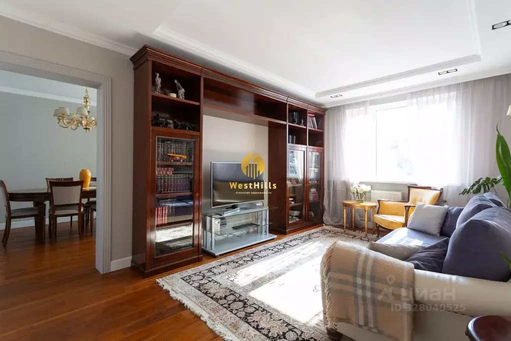 3-к кв. Москва ул. Крылатские Холмы, 30К8 (100.0 м) - Фото 2