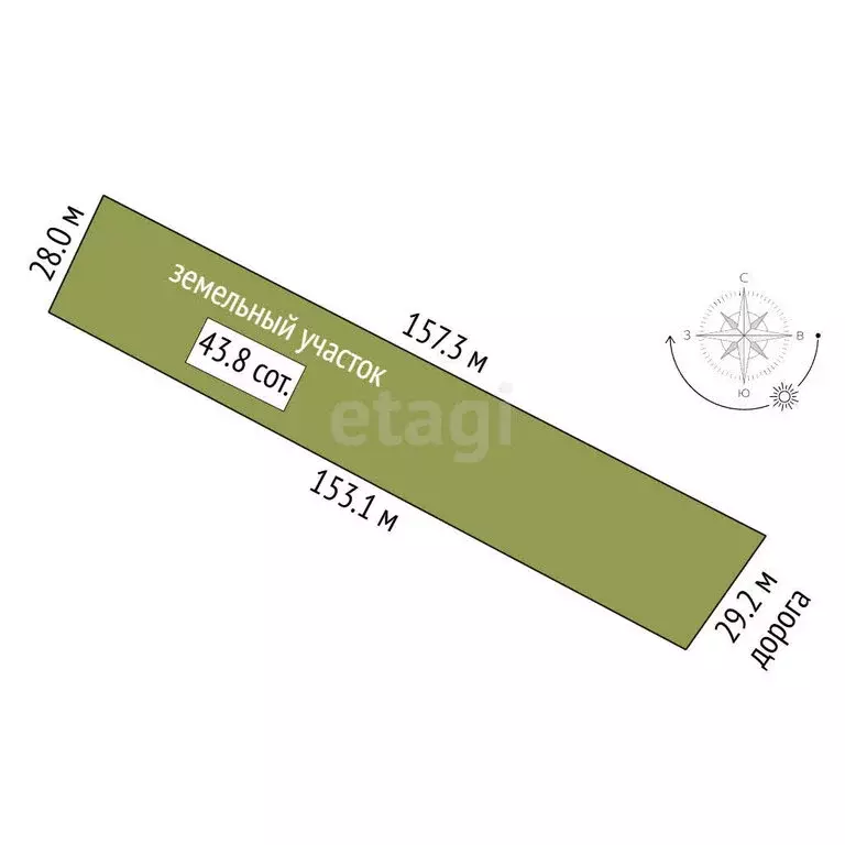 Участок в Республика Крым, муниципальный округ Феодосия, село ... - Фото 1