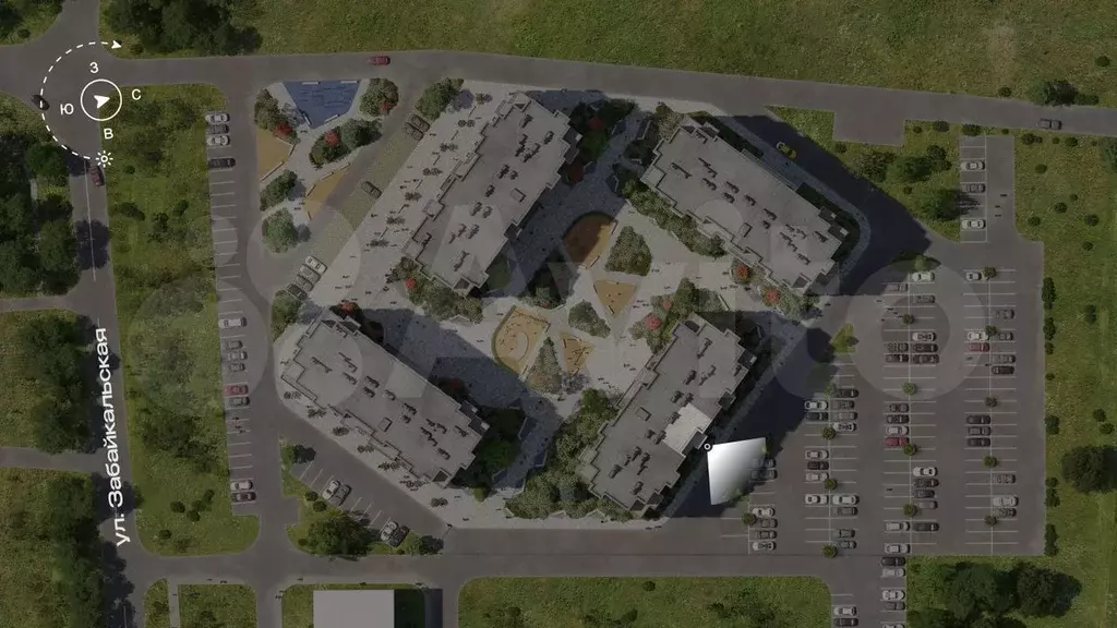 2-к. квартира, 59 м, 8/9 эт. - Фото 1