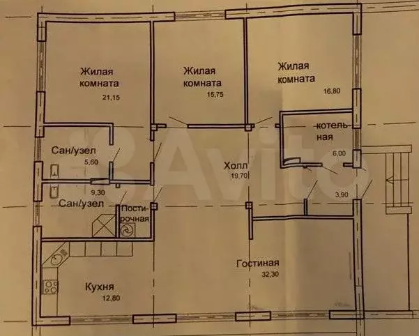 Дом 152,5 м на участке 40,8 сот. - Фото 0