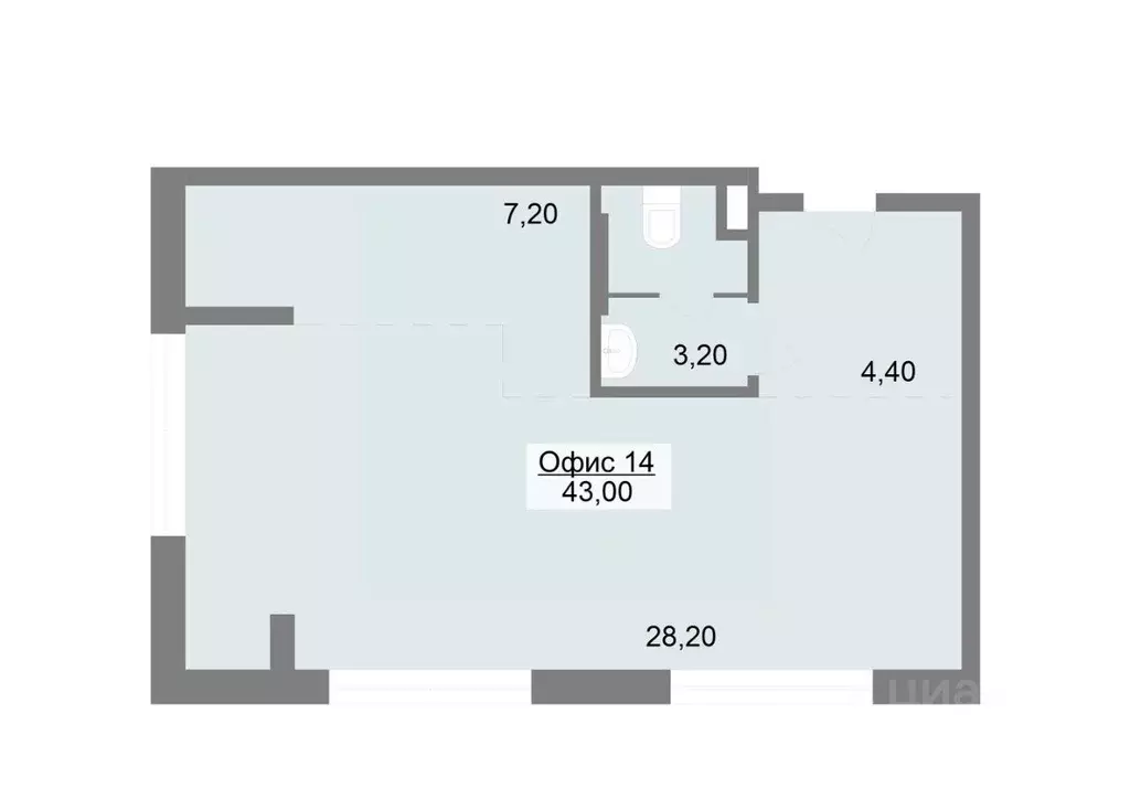 Офис в Свердловская область, Екатеринбург ул. Краснофлотцев, 40 (43 м) - Фото 1