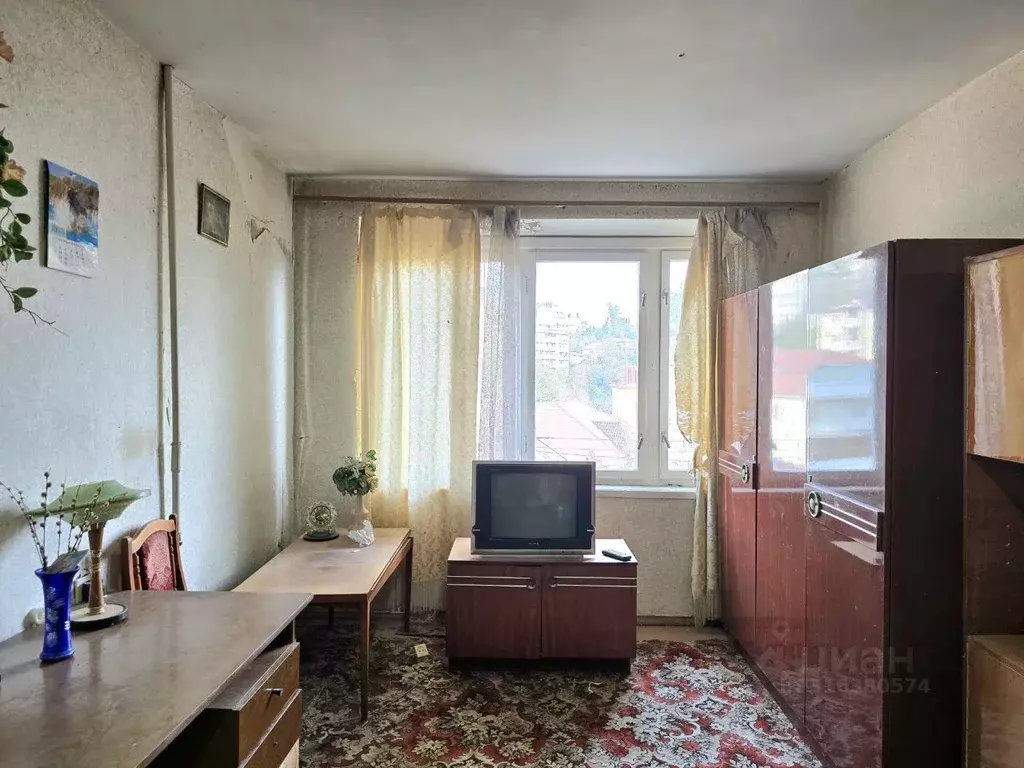 1-к кв. Краснодарский край, Сочи Новый Сочи мкр, ул. Санаторная, 59 ... - Фото 0