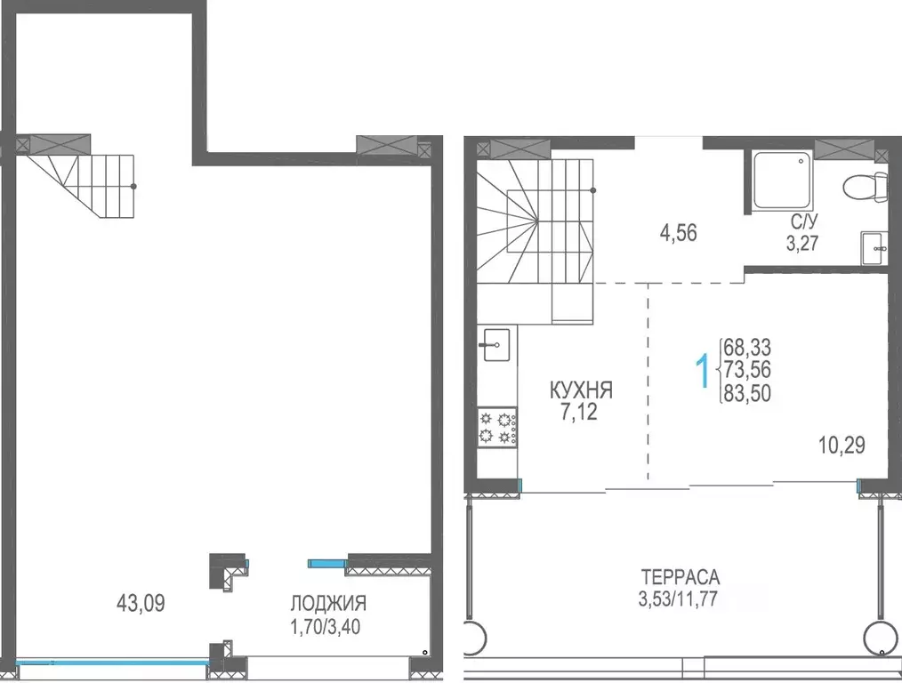 Студия Крым, Сакский район, Лесновское с/пос, с. Прибрежное Розовое ... - Фото 0