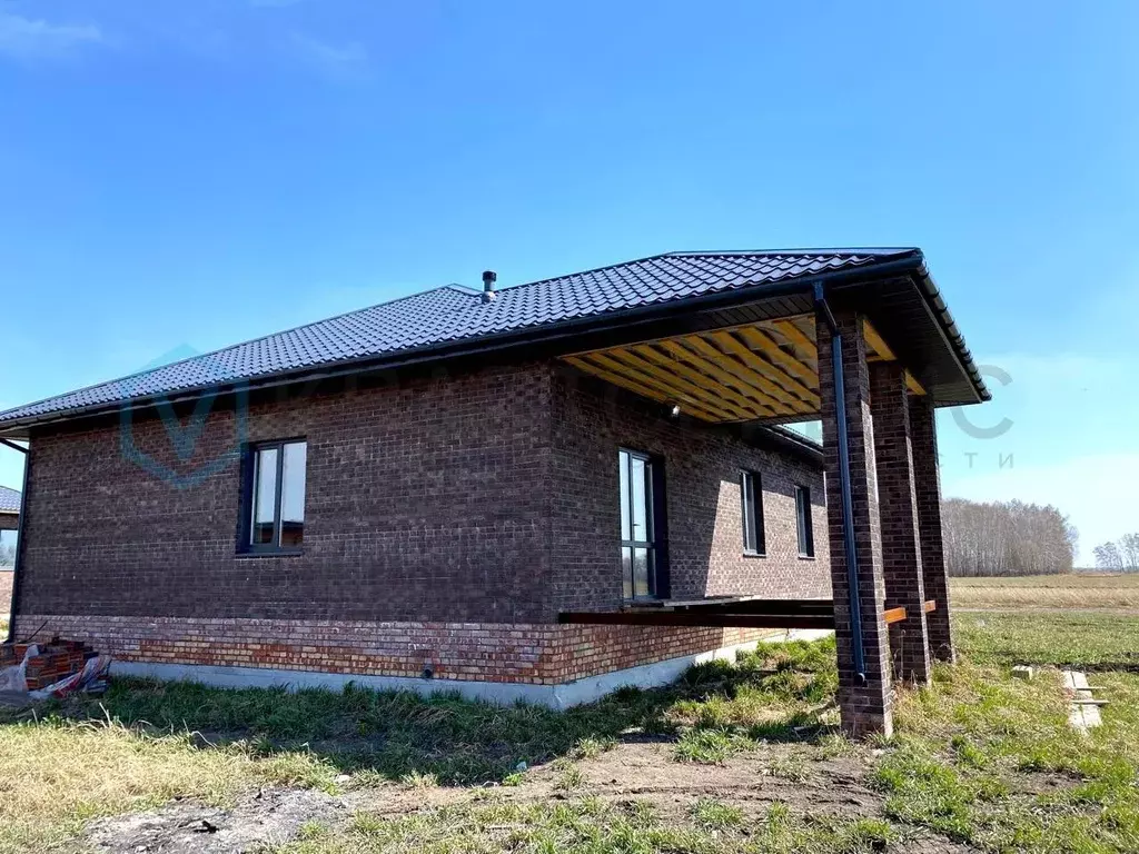 Дом в Омская область, Омский район, с. Пушкино ул. Луговая (131 м) - Фото 1
