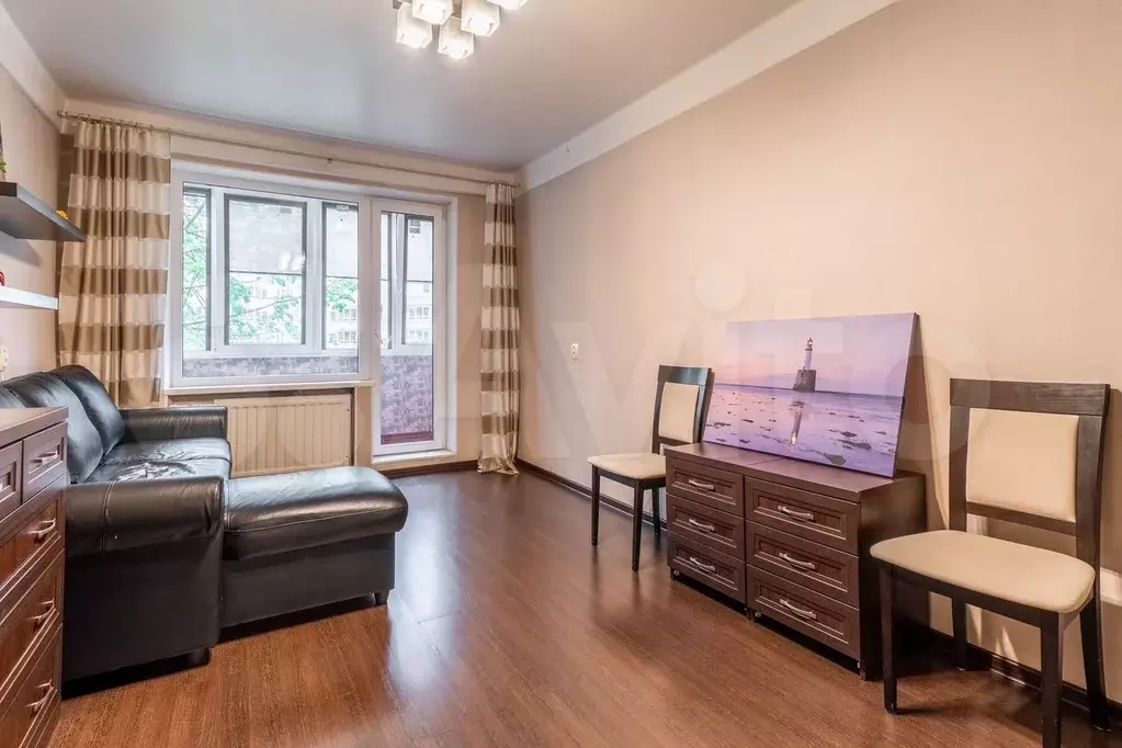 1-к. квартира, 30,8 м, 3/5 эт. - Фото 1