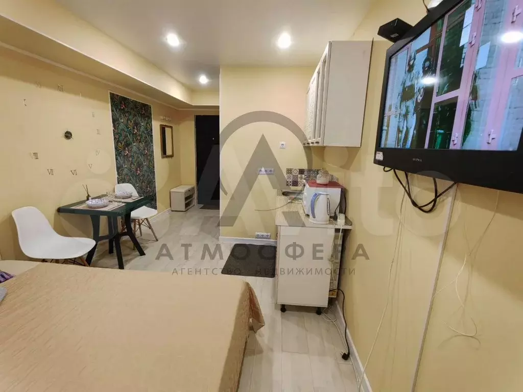 Квартира-студия, 17,2 м, 1/5 эт. - Фото 1