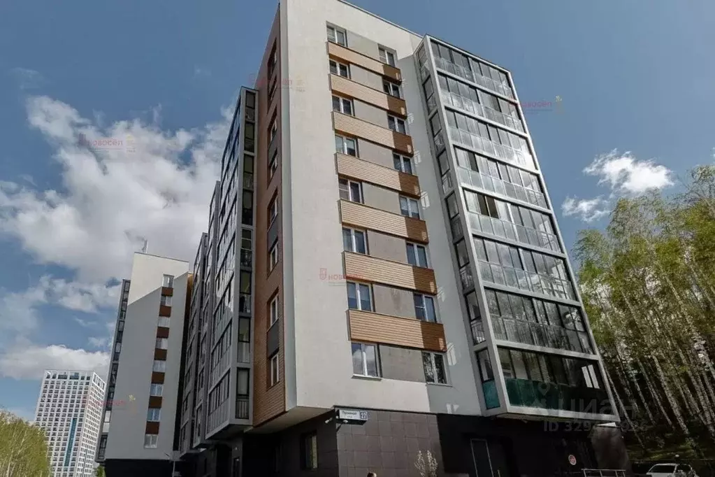 2-к кв. Свердловская область, Екатеринбург ул. Прониной, 27 (58.7 м) - Фото 1