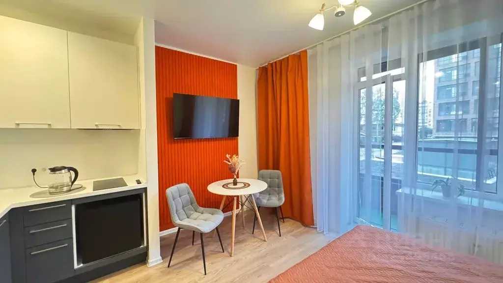 Студия Санкт-Петербург пос. Песочный, Садовая ул., 77 (24.0 м) - Фото 1